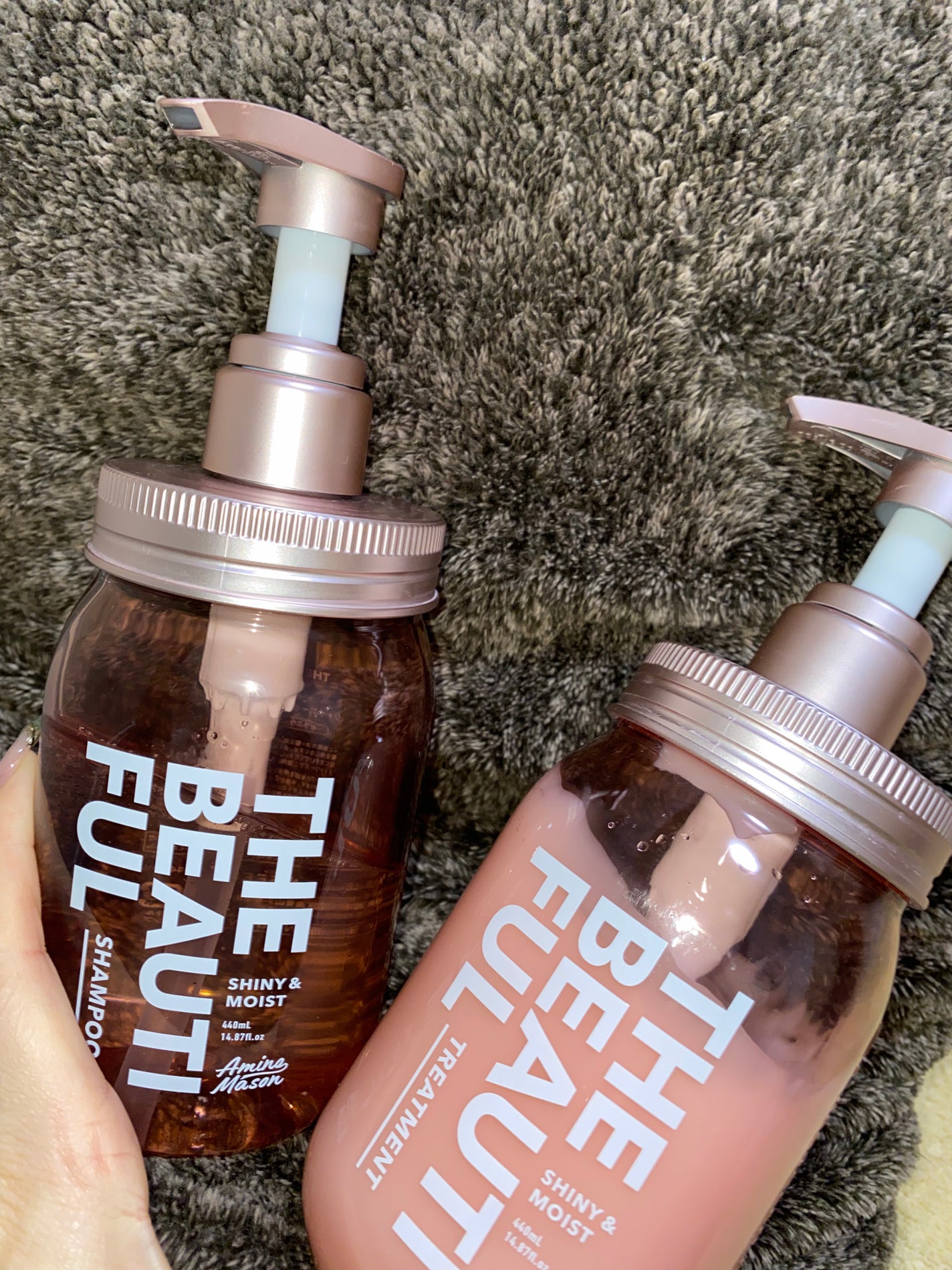 シャイニー&モイスト シャンプー/ヘアトリートメント/アミノメイソン/市販シャンプーを使ったクチコミ(1枚目)