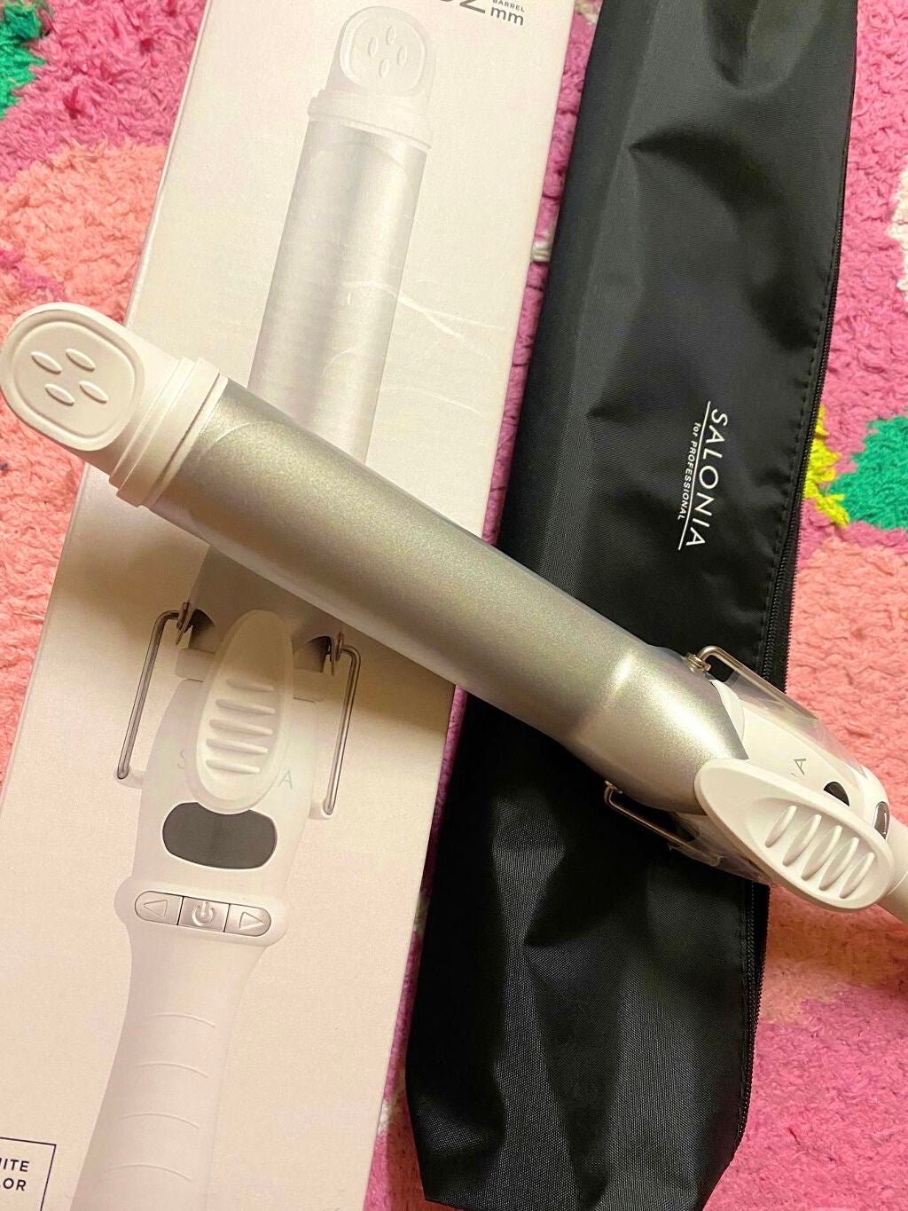 セラミックカール ヘアアイロン/SALONIA/カールアイロンを使ったクチコミ(3枚目)