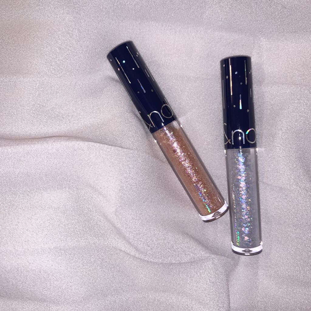 リキッド グリッター シャドウ/rom&nd/グリッターを使ったクチコミ（2枚目）