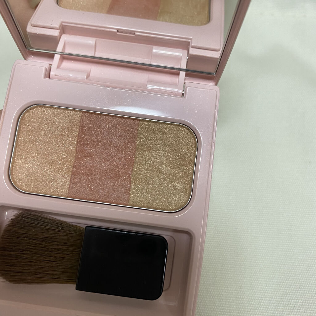 ブレンドチークカラー/WHOMEE/パウダーチークを使ったクチコミ（2枚目）