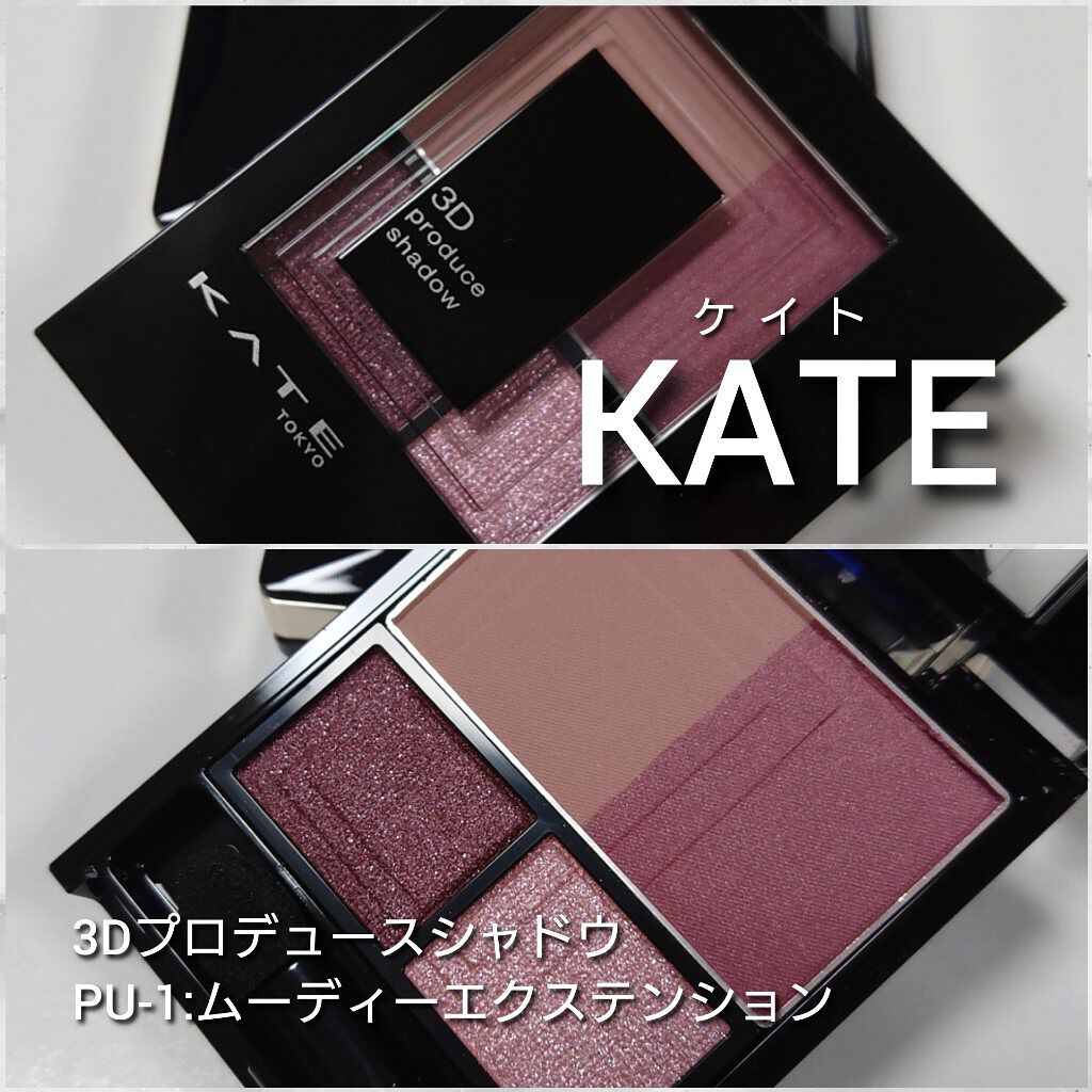 3Dプロデュースシャドウ/KATE/アイシャドウパレットを使ったクチコミ（2枚目）