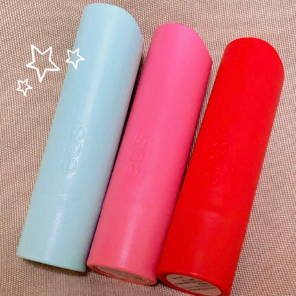 EOSオーガニックリップバーム ストロベリーシャーベット/EOS/リップバームを使ったクチコミ(1枚目)