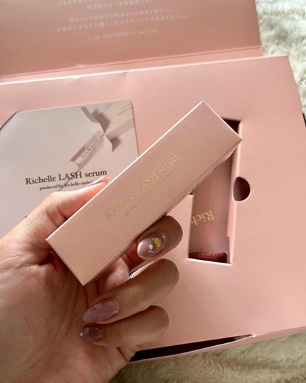 リシェルラッシュセラム/Richelle LASH serum/まつげ美容液を使ったクチコミ(3枚目)