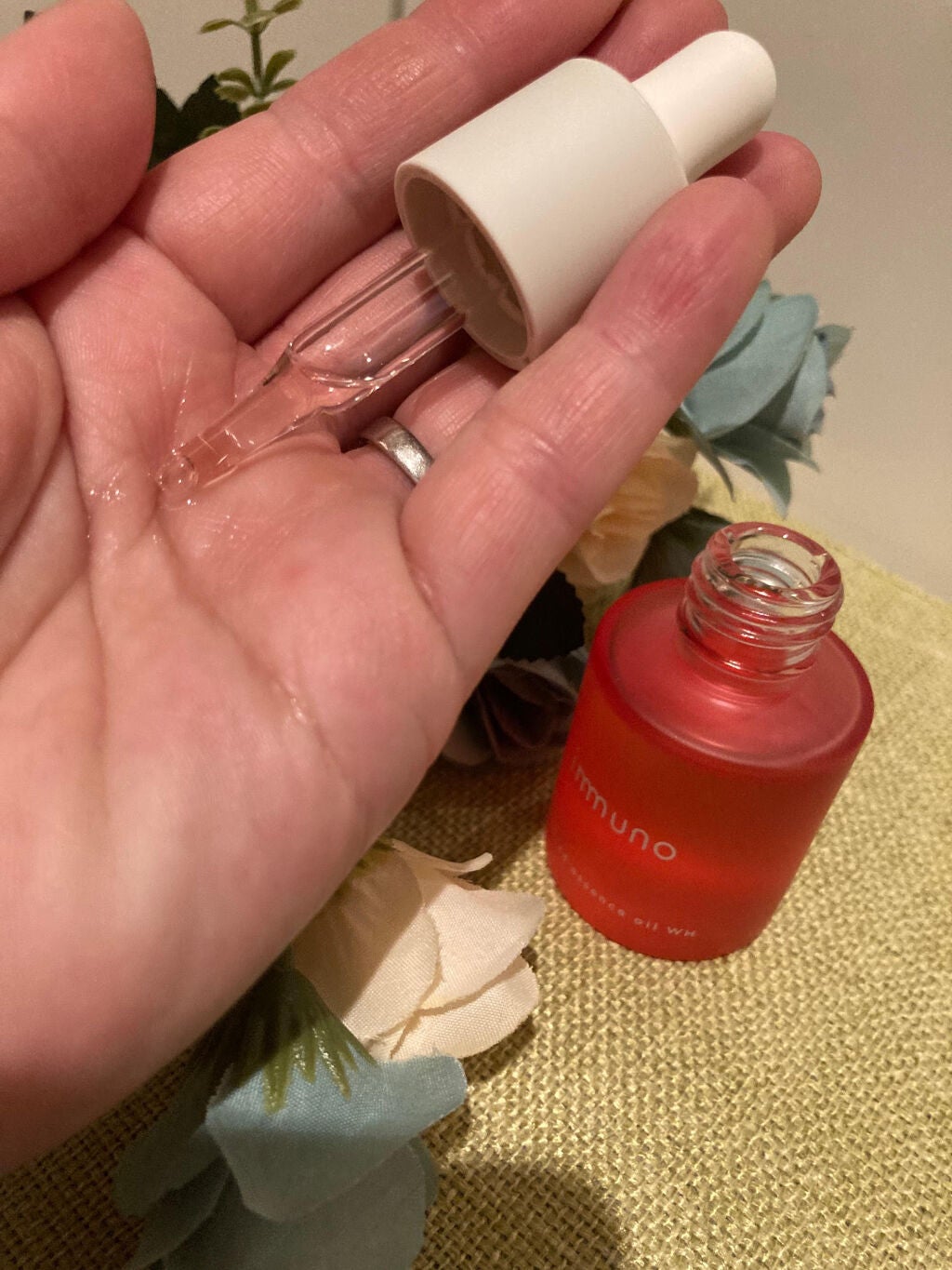 アドバンスド エッセンシャルオイル WH/immuno/フェイスオイルを使ったクチコミ(1枚目)