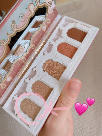 ユニコーンシリーズ アイシャドウパレット/FlowerKnows/アイシャドウパレットを使ったクチコミ(3枚目)