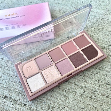MDショールモーメント アイシャドウパレット/mude/アイシャドウパレットを使ったクチコミ(2枚目)