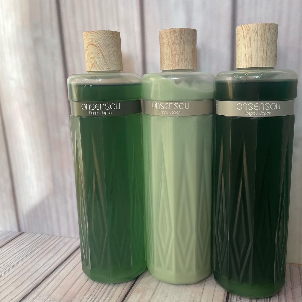 温泉藻配合頭皮ケアシャンプー／トリートメント/ONSENSOU/市販シャンプーを使ったクチコミ（2枚目）