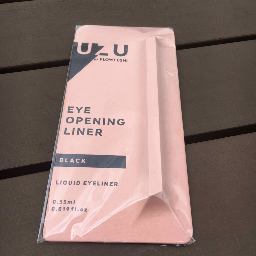 EYE OPENING LINER/UZU BY FLOWFUSHI/リキッドアイライナーを使ったクチコミ(1枚目)