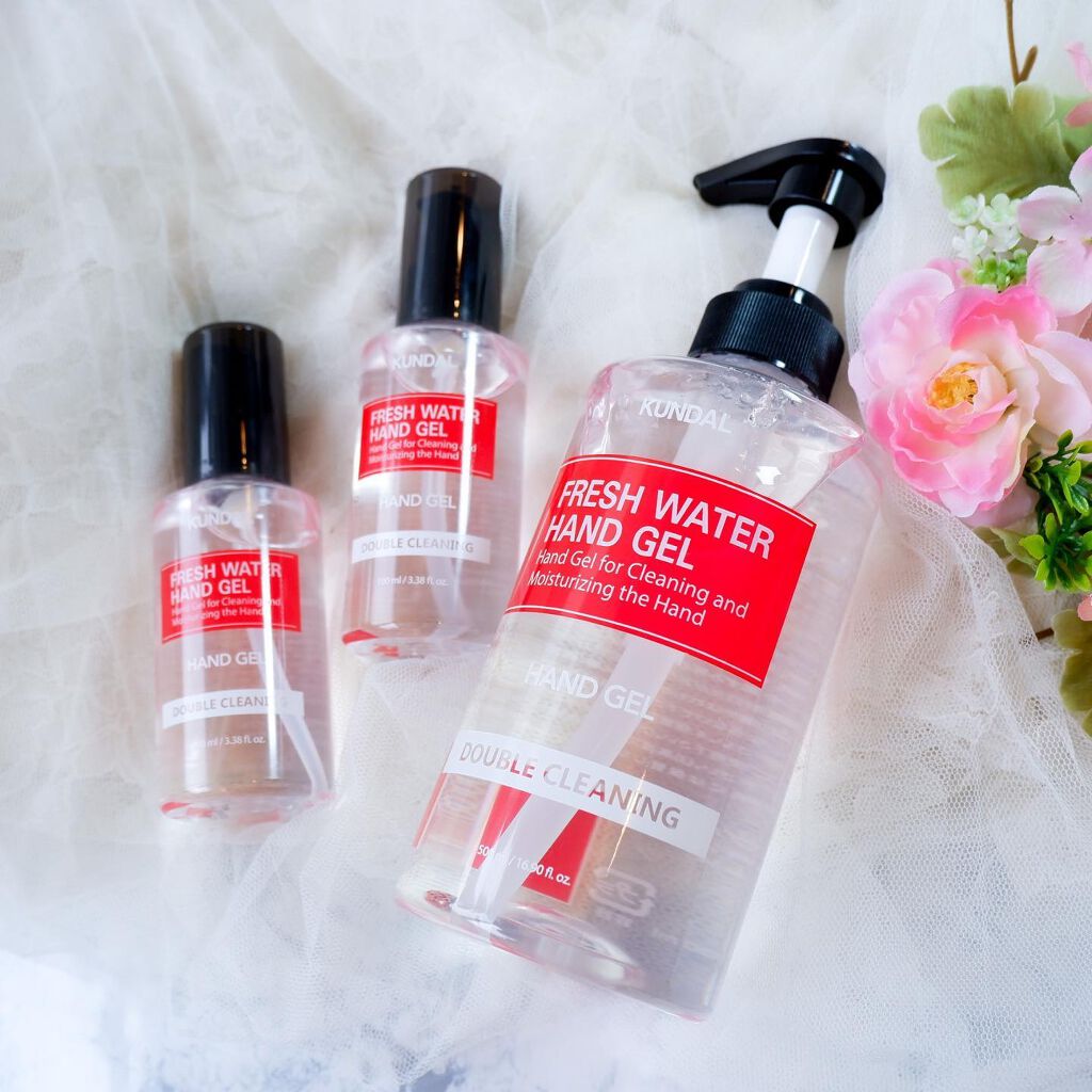 フラッシュウォーター消毒ハンドジェル/KUNDAL/ハンドジェルを使ったクチコミ(5枚目)