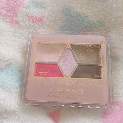 【旧品】パーフェクトスタイリストアイズ/キャンメイク/アイシャドウパレットを使ったクチコミ(1枚目)