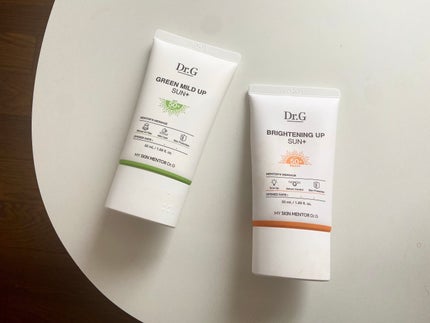 グリーンマイルドアップサンプラス/Dr.G/日焼け止めクリームを使ったクチコミ(1枚目)