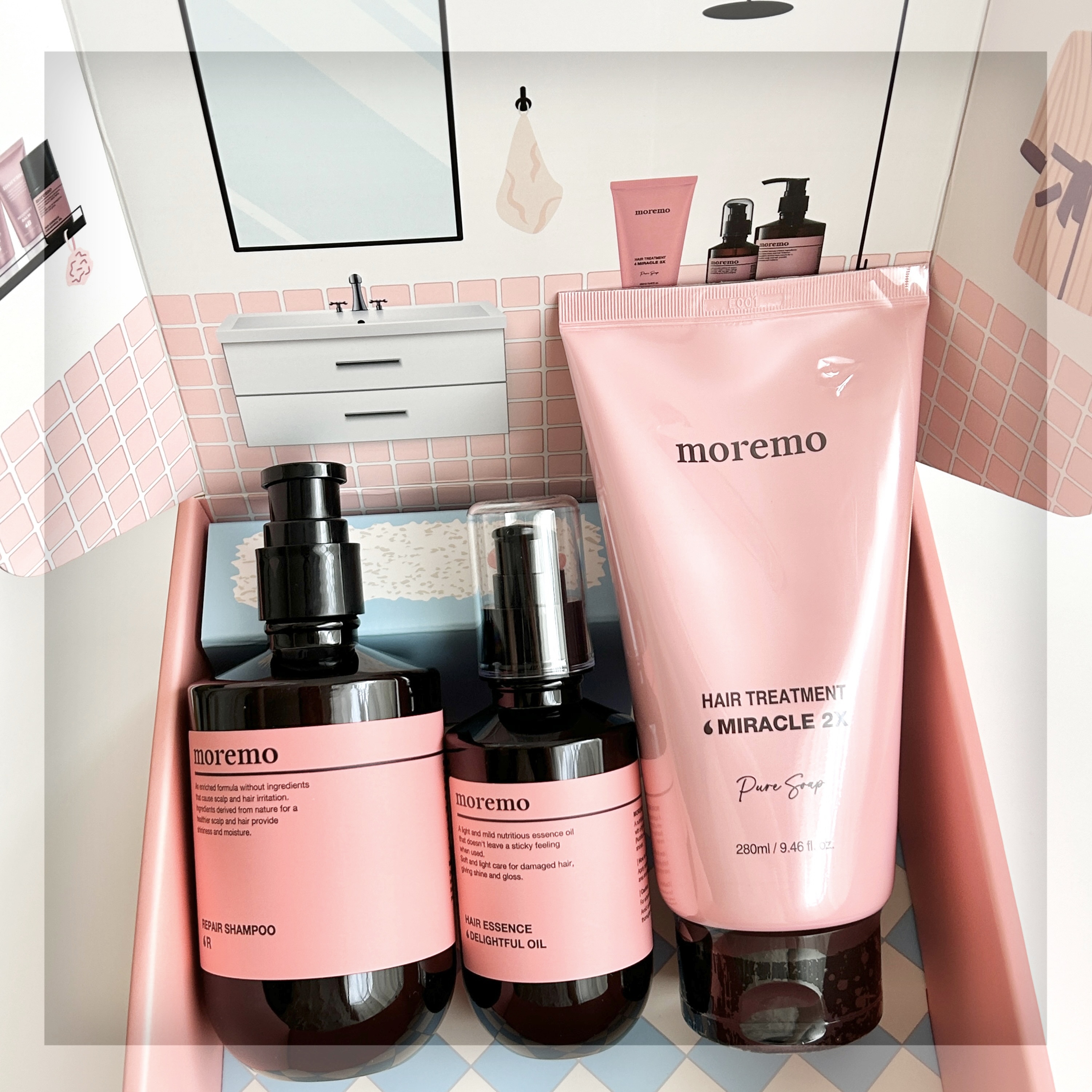 リペアシャンプーR/moremo/市販シャンプーを使ったクチコミ（1枚目）