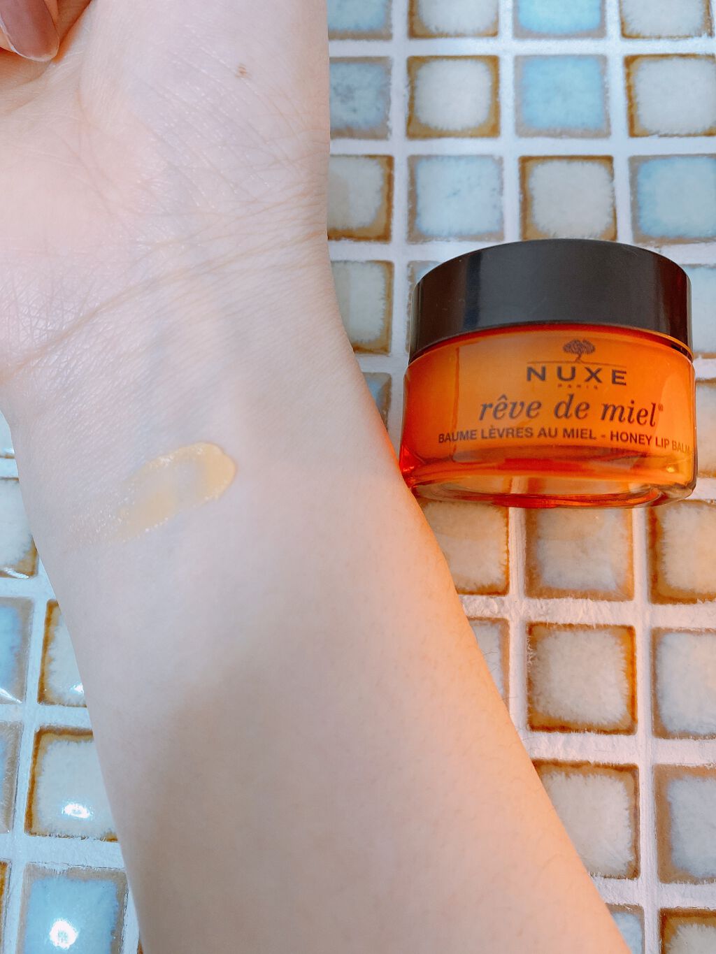 レーブドミエル リップ バーム/ニュクス/リップバームを使ったクチコミ(4枚目)