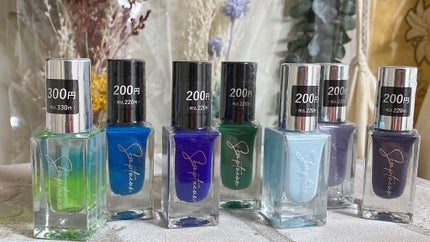 Somptueux(ソンプチュー) ネイルポリッシュ/DAISO/マニキュアを使ったクチコミ(1枚目)