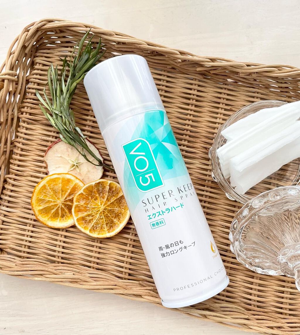 スーパーキープヘアスプレイ＜エクストラハード＞ 無香料/VO5/ヘアスプレーを使ったクチコミ（3枚目）