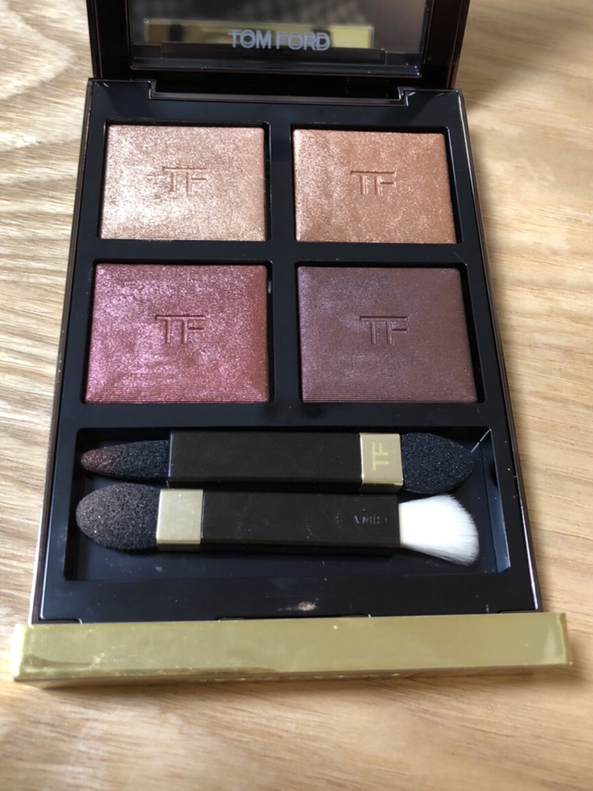 アイ カラー クォード/TOM FORD BEAUTY/アイシャドウパレットを使ったクチコミ（1枚目）