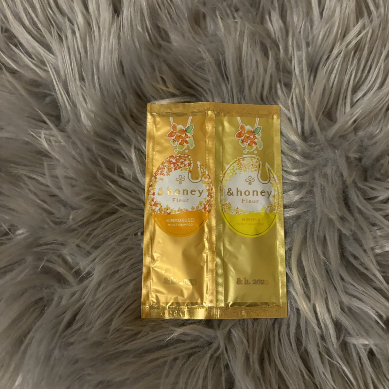 アンドハニー フルール シャンプー1.0 /アンドハニー フルール トリートメント2.0 シャンプー 450ml/&honey/市販シャンプーを使ったクチコミ（1枚目）