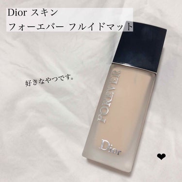 【旧】ディオールスキン フォーエヴァー フルイド マット/Dior/リキッドファンデーションを使ったクチコミ（1枚目）