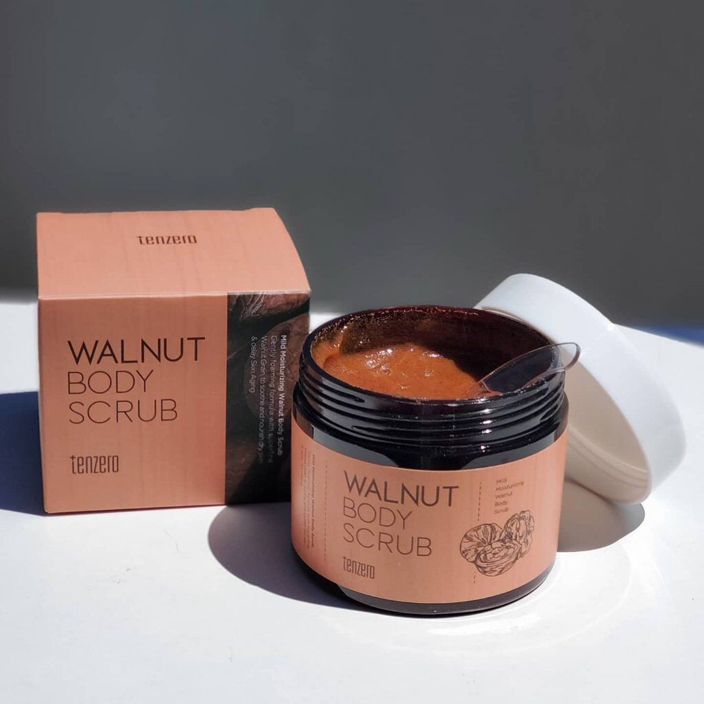 ウォルナットボディスクラブ/tenzero/ボディスクラブを使ったクチコミ（1枚目）