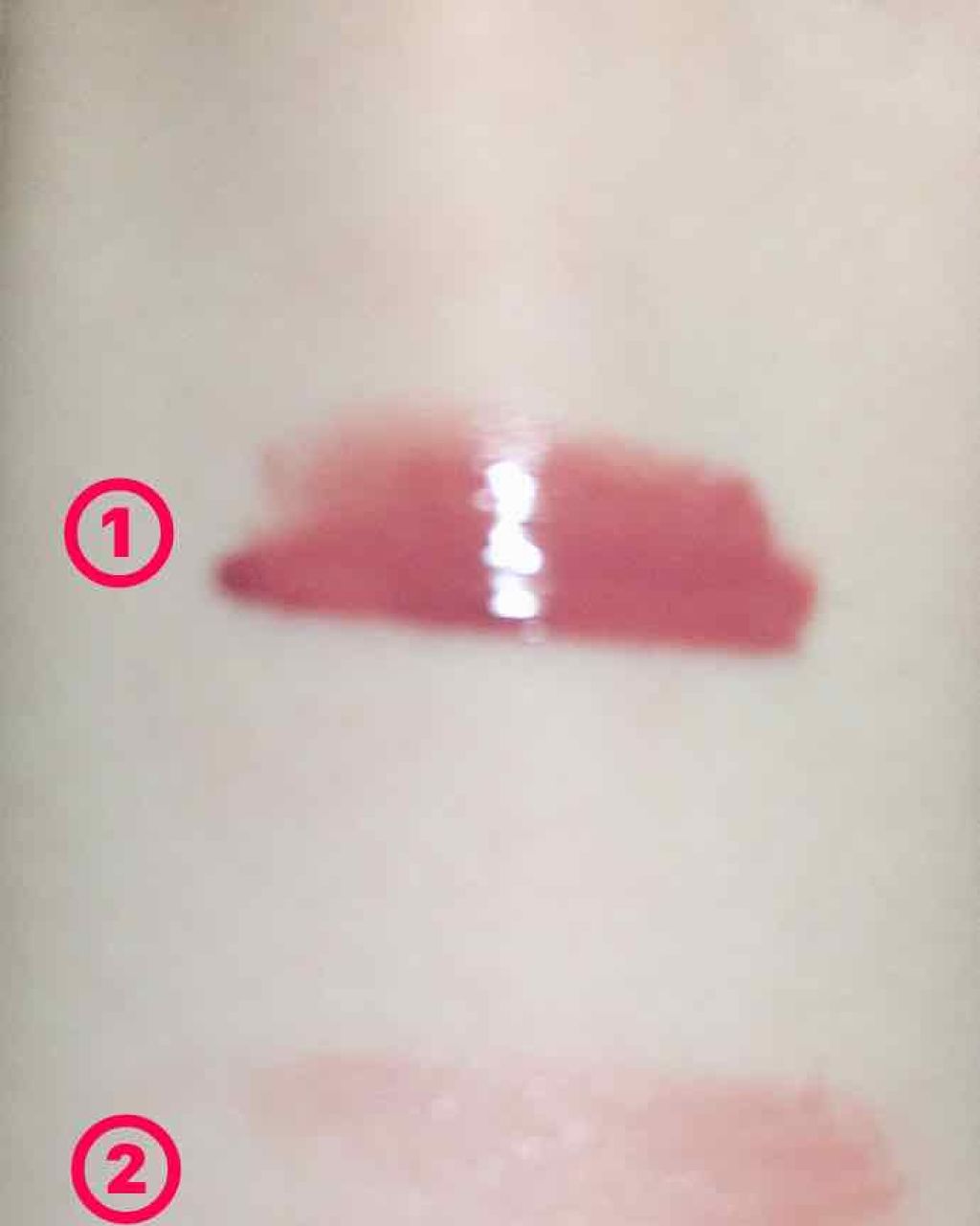 アクアリィ ブースト リップラッカー/リンメル ロンドン/リップグロスを使ったクチコミ(3枚目)