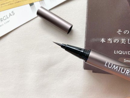 スキルレスライナー/LUMIURGLAS/リキッドアイライナーを使ったクチコミ(2枚目)