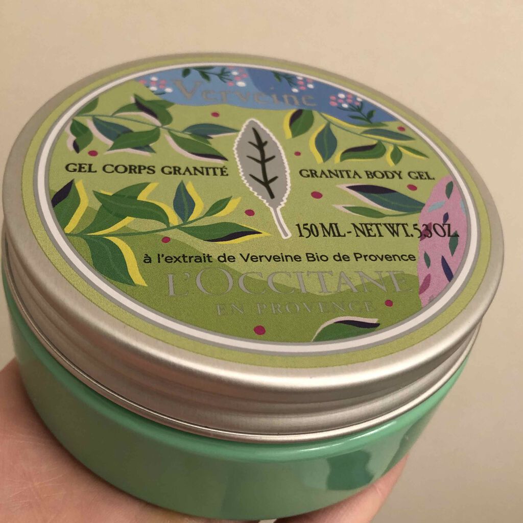 L'OCCITANE ヴァーベナ グラニテボディジェルのクチコミ「通販のサンプルでもらったことがあった
ロクシタンのヴァーベナグラニテボディジェル
（ボディ用保.....」（1枚目）