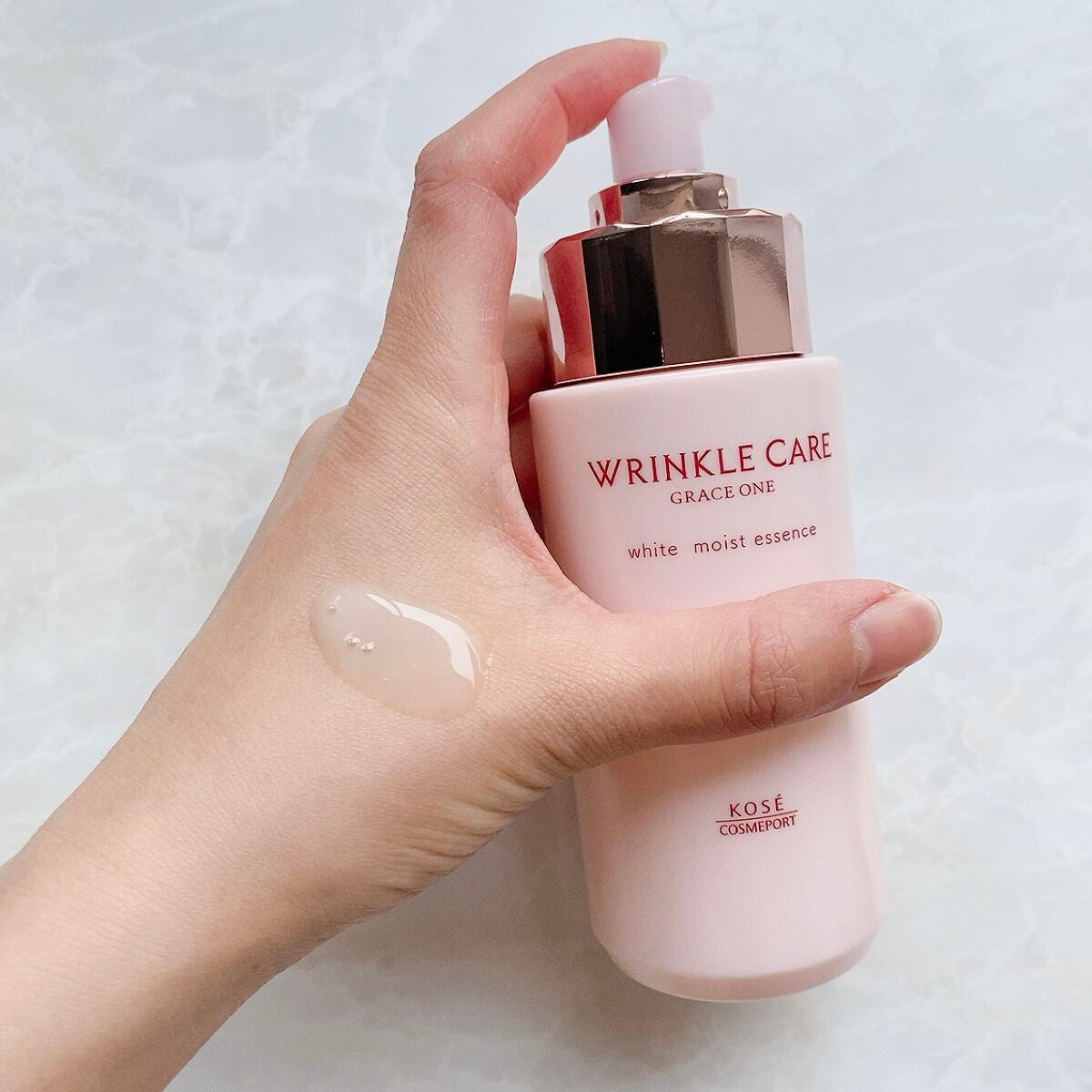リンクルケア ホワイト モイストエッセンス/グレイスワン/オールインワン化粧品を使ったクチコミ(2枚目)