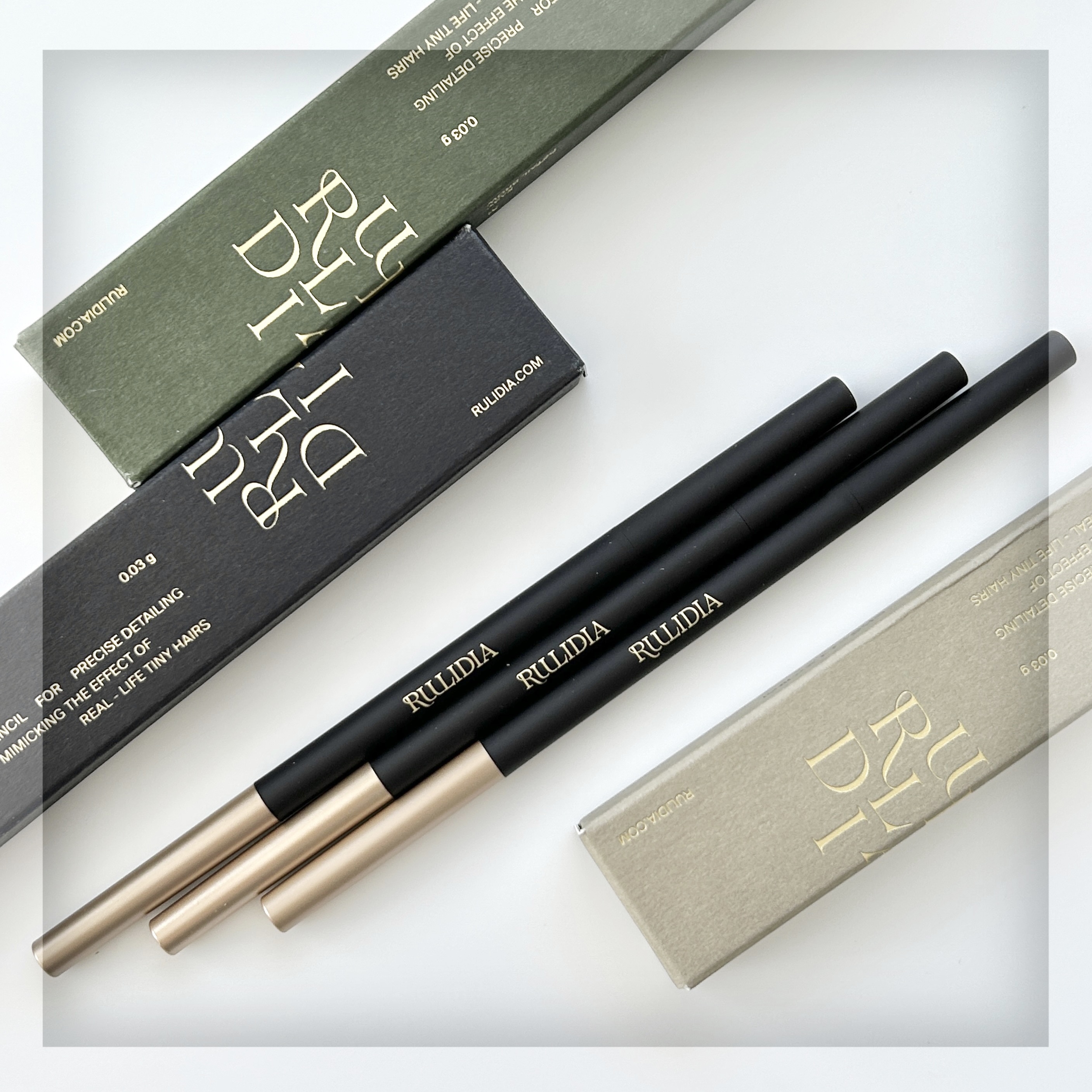 イージーディテールアイブロウ/RULIDIA/アイブロウペンシルを使ったクチコミ（1枚目）