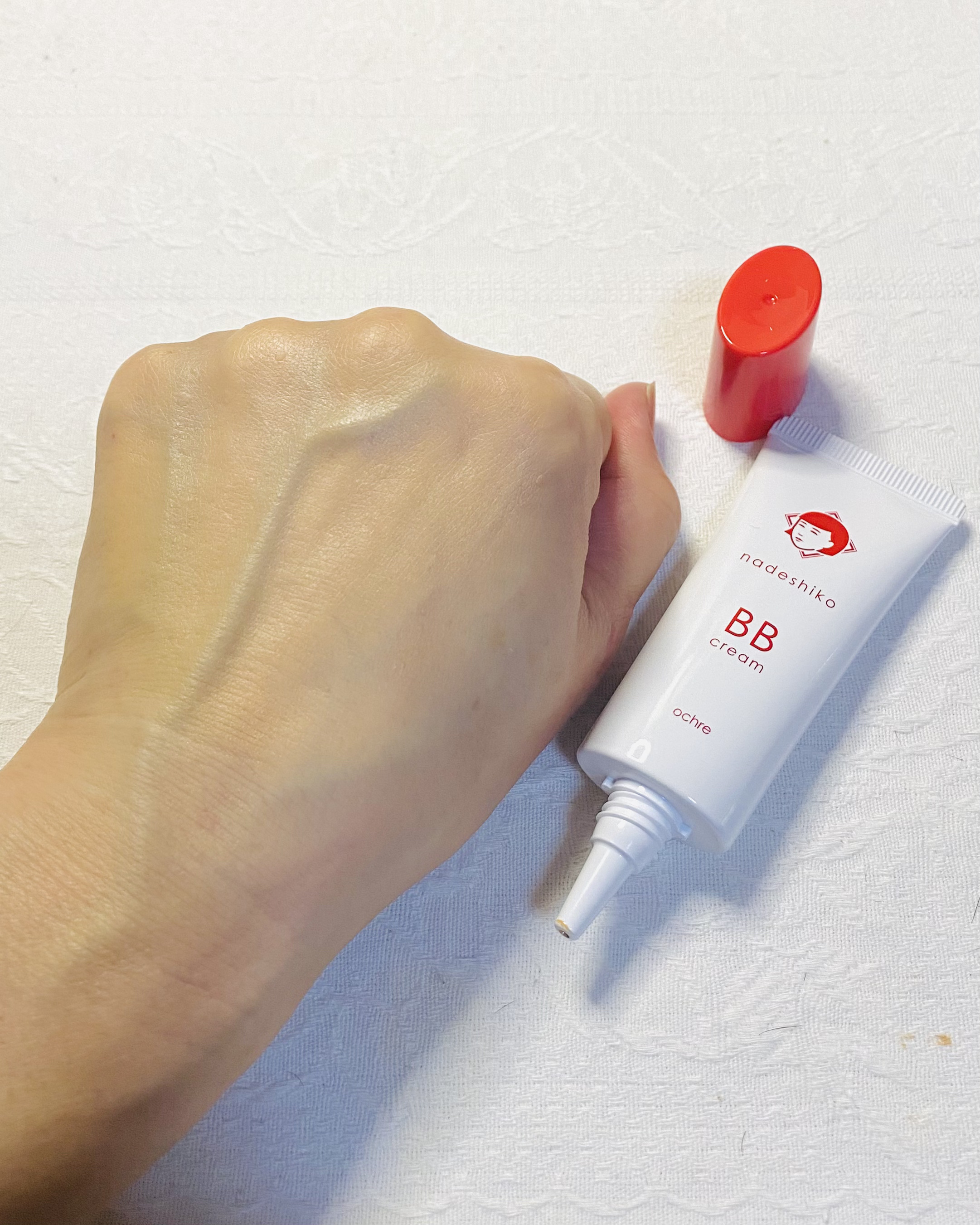 毛穴撫子 毛穴かくれんぼBBクリーム/毛穴撫子/BBクリームを使ったクチコミ（3枚目）