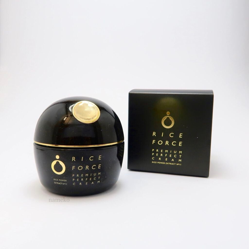 プレミアムパーフェクトクリーム/ライスフォース/フェイスクリームを使ったクチコミ(1枚目)