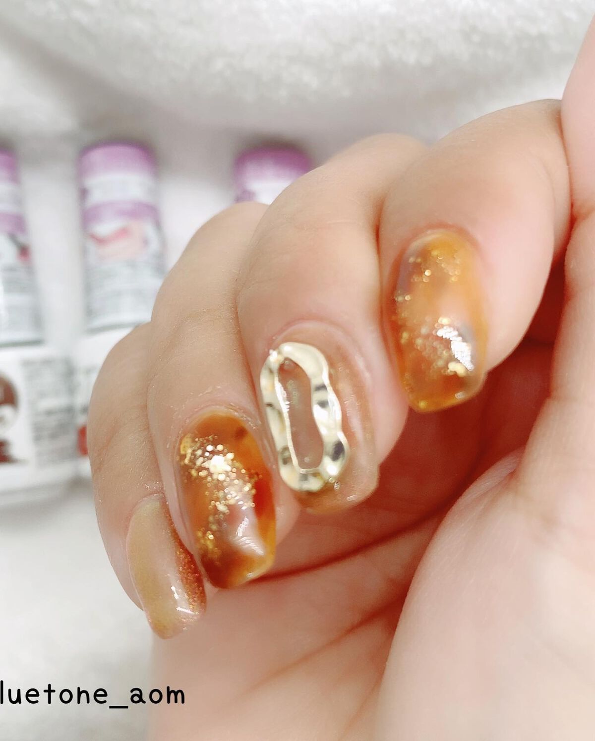 パル カラージェル/キャンドゥ/ジェルネイルを使ったクチコミ(5枚目)