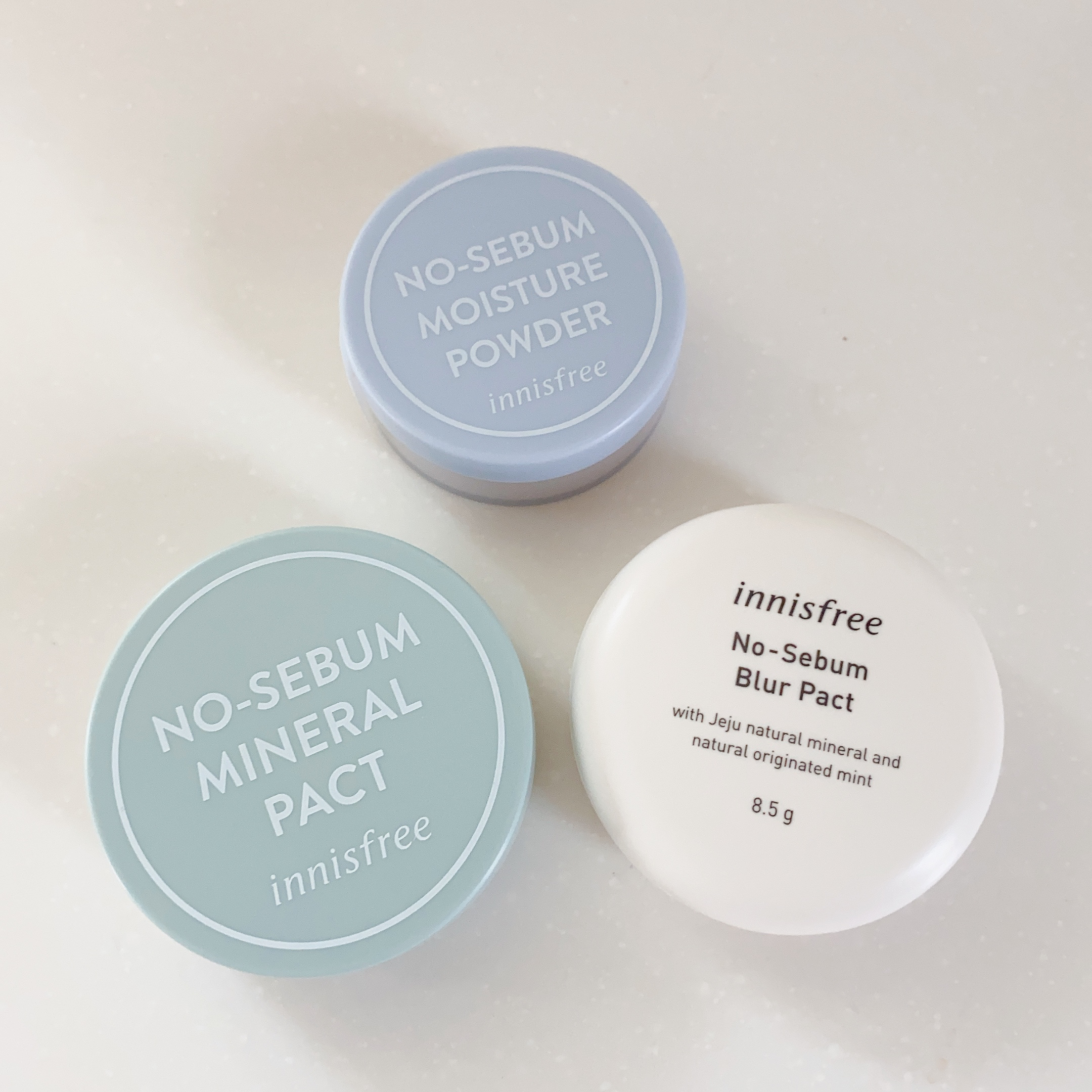 ノーセバム ブラーパクト/innisfree/プレストパウダーを使ったクチコミ（1枚目）