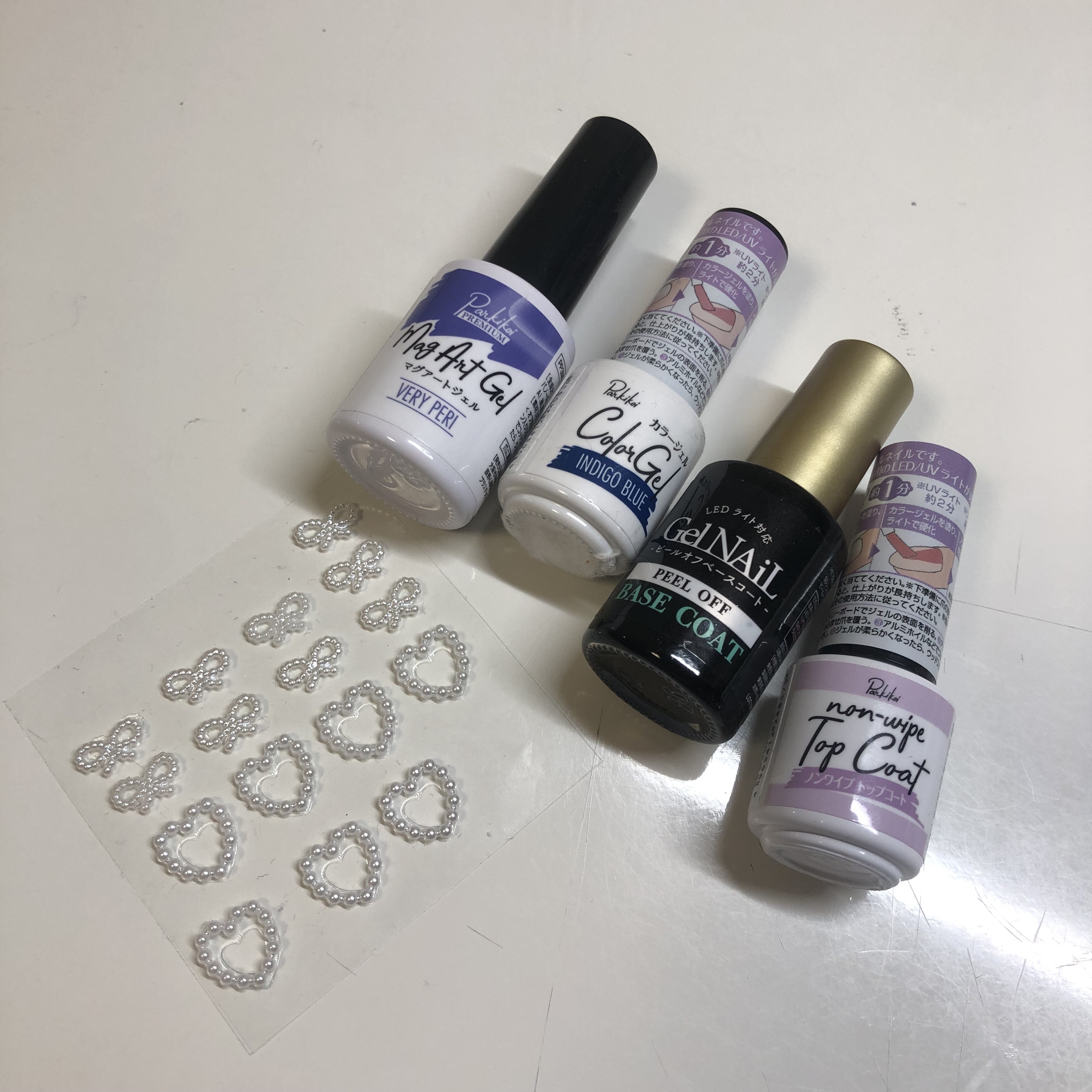 ジェルネイル（ライト対応）/セリア/ジェルネイルを使ったクチコミ（2枚目）