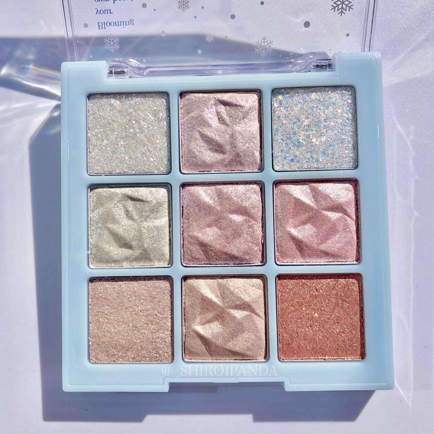 シャドウパレット 25 ホリデースノーボール/dasique/アイシャドウパレットを使ったクチコミ（3枚目）