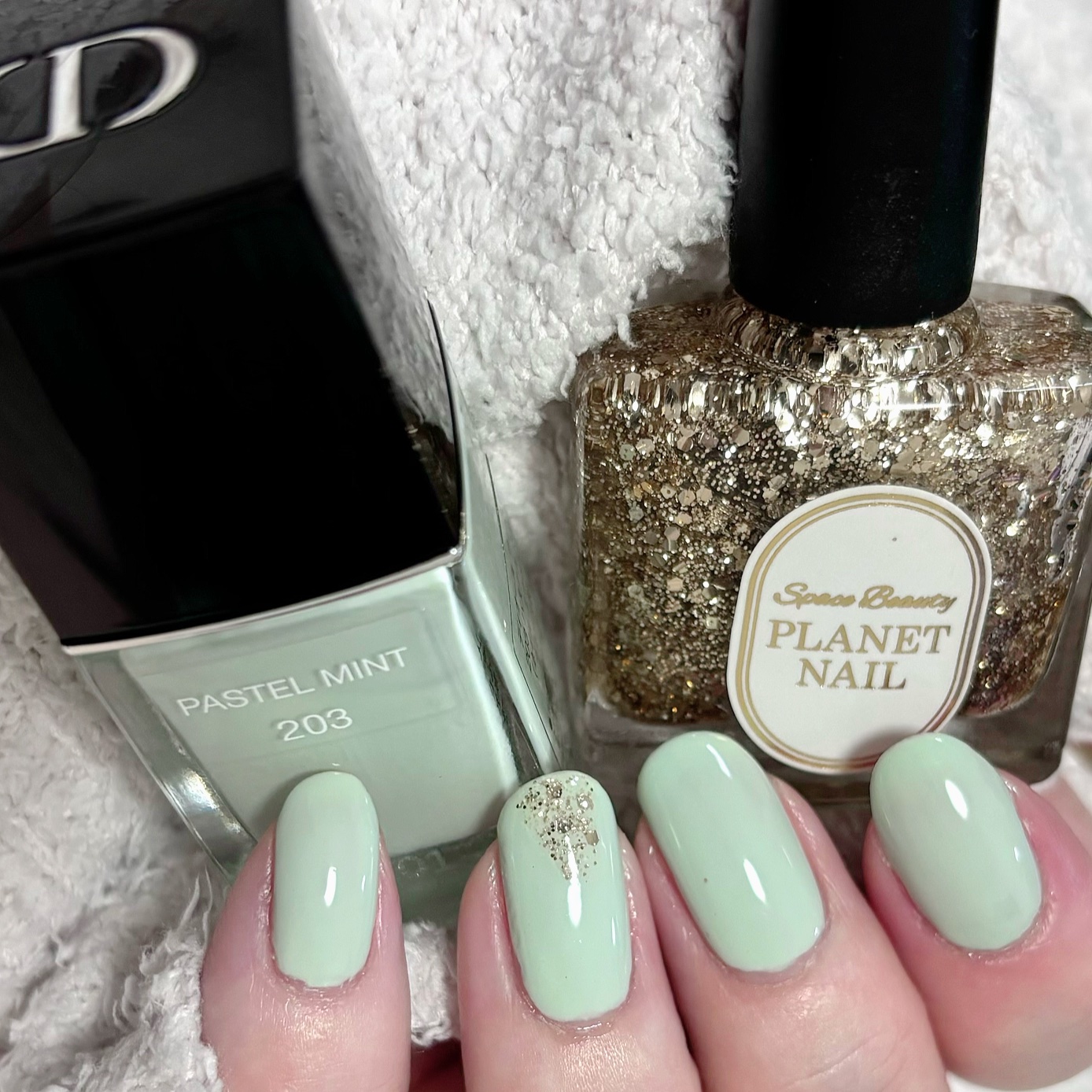 ディオール ヴェルニ 203 パステル ミント