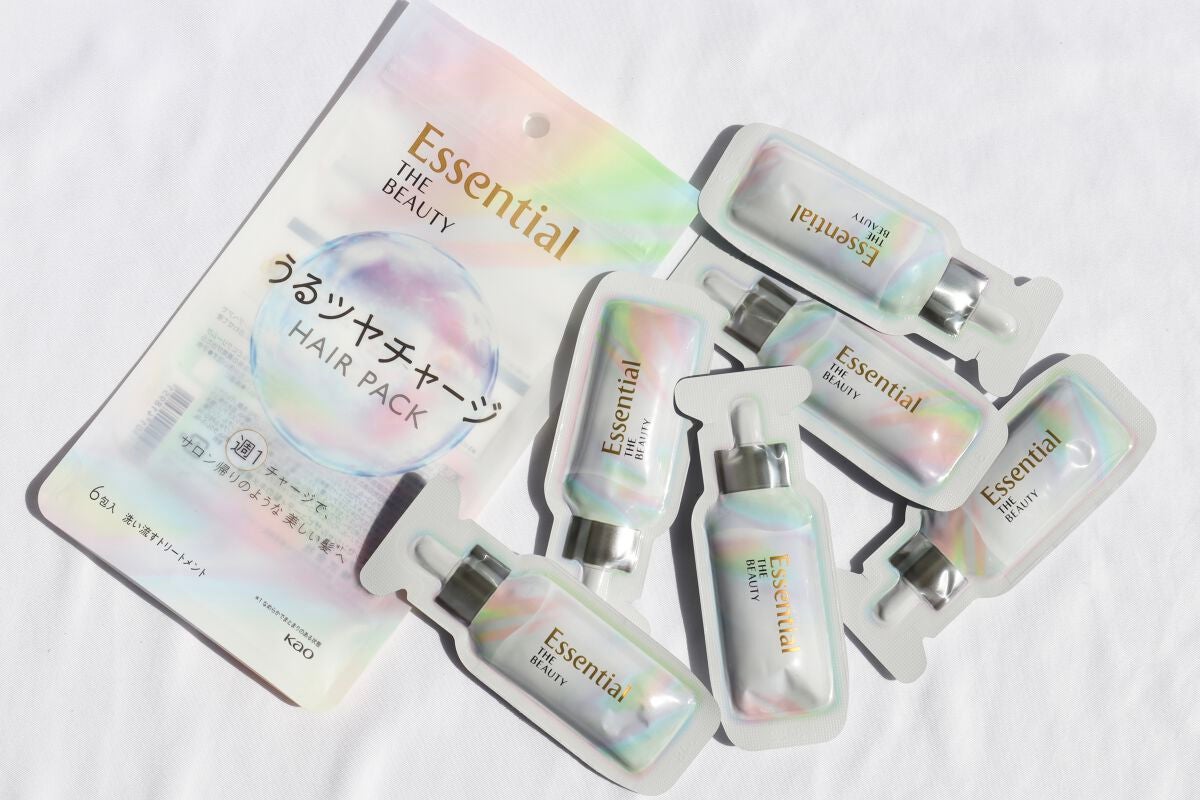 ザビューティ うるツヤチャージヘアパック/エッセンシャル/ヘアマスク・ヘアパックを使ったクチコミ(1枚目)