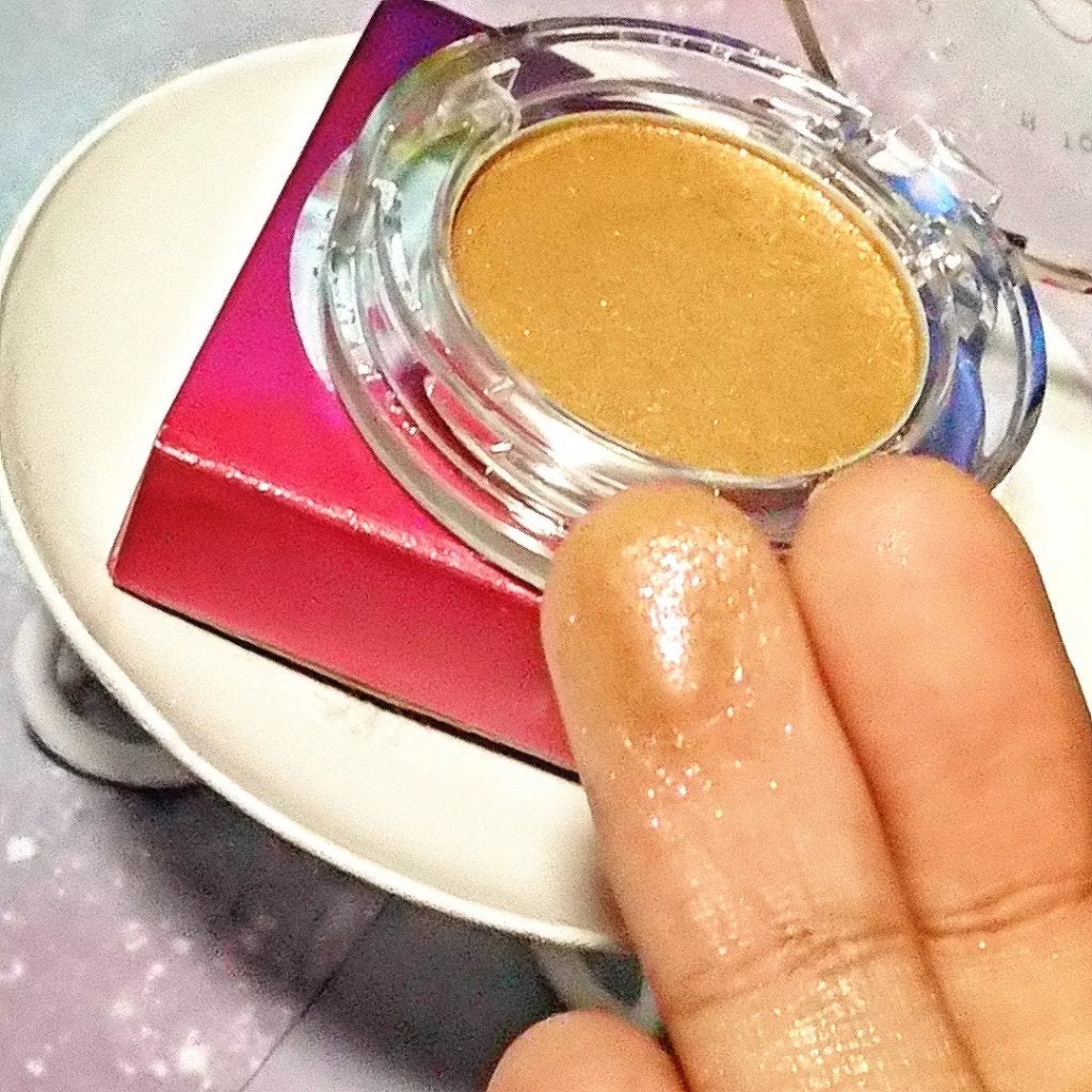 マルチグリッターカラー/ENBAN TOKYO/単色アイシャドウを使ったクチコミ(2枚目)