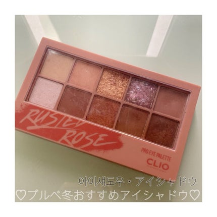 プロ アイ パレット/CLIO/アイシャドウパレットを使ったクチコミ(1枚目)
