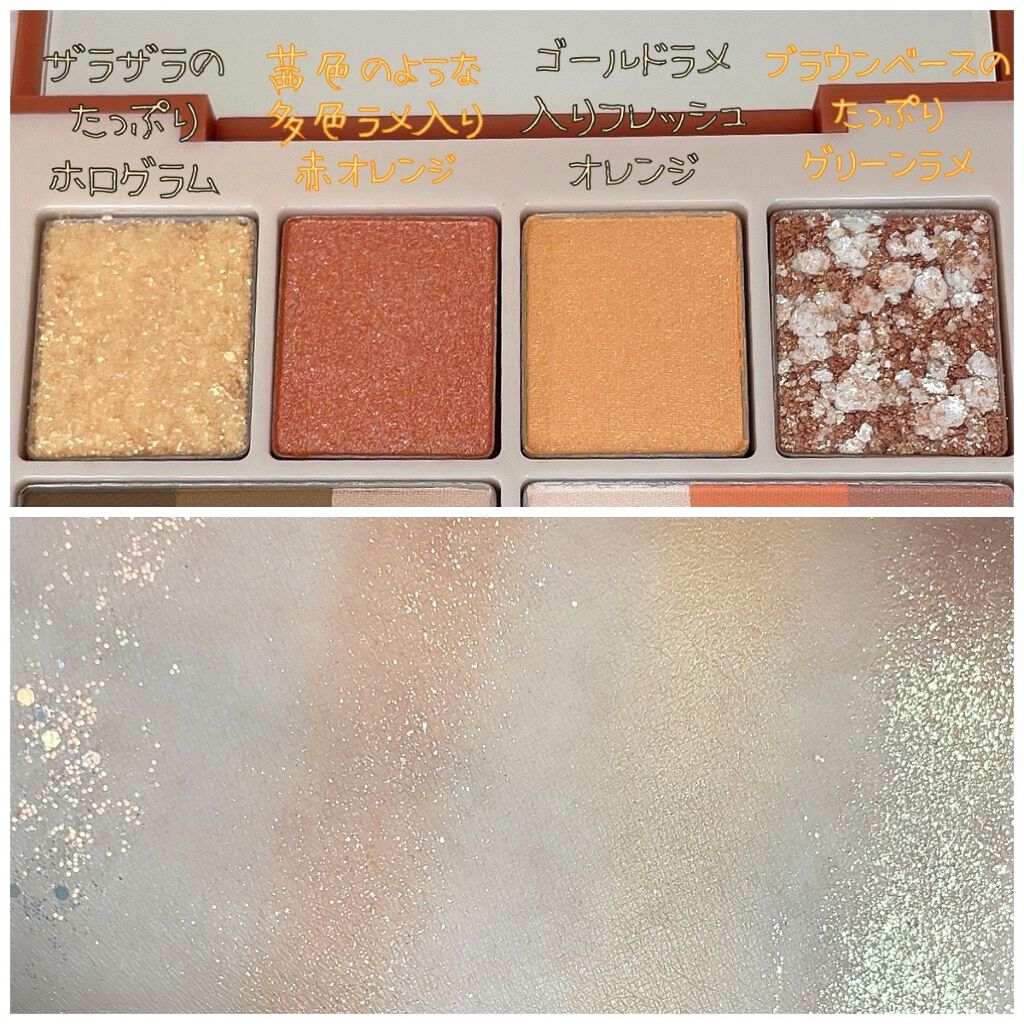 ラグトーマス・キット/RICAFROSH/アイシャドウパレットを使ったクチコミ(4枚目)
