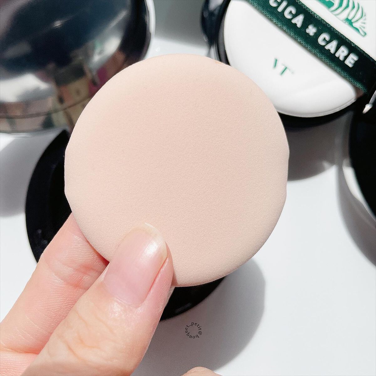 CICA エアリーフィットカバークッション/VT/クッションファンデーションを使ったクチコミ（3枚目）