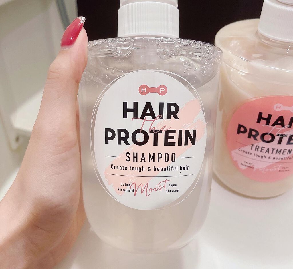 モイストシャンプー/ヘアトリートメント/ヘアザプロテイン/市販シャンプーを使ったクチコミ(3枚目)