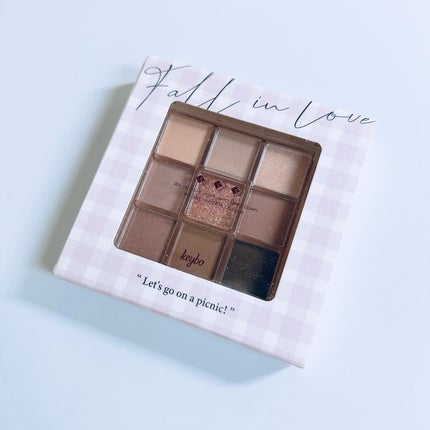 KEYBO FALL IN LOVE SHADOW PALETTE/keybo/アイシャドウパレットを使ったクチコミ(6枚目)