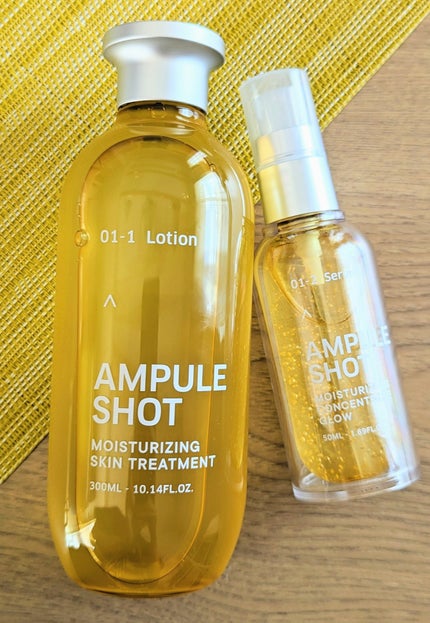 モイスチャーライジング コンセントレートグロウ セラム/AMPULE SHOT/美容液を使ったクチコミ(2枚目)