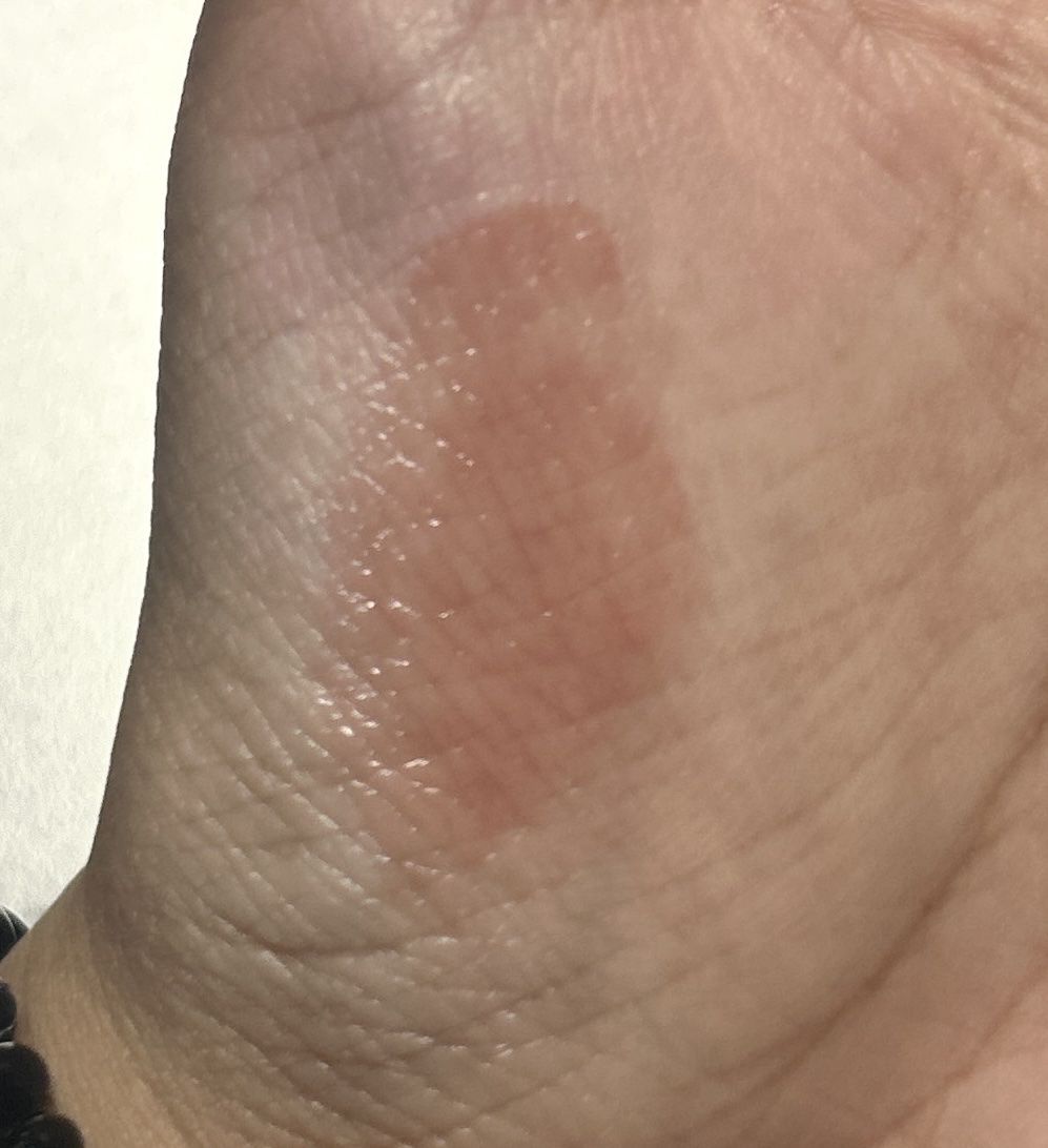 YSL ラブシャイン リップスティック 201	 ROSEWOOD BLUSH ローズウッド ブラッシュ/YVES SAINT LAURENT BEAUTE/口紅を使ったクチコミ（2枚目）