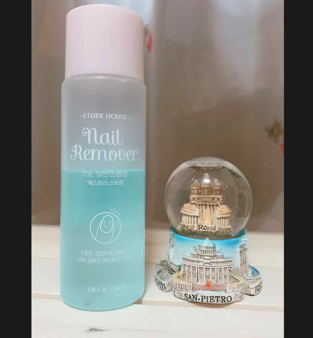 ネイルリムーバー スムーズ/ETUDE/除光液を使ったクチコミ（1枚目）