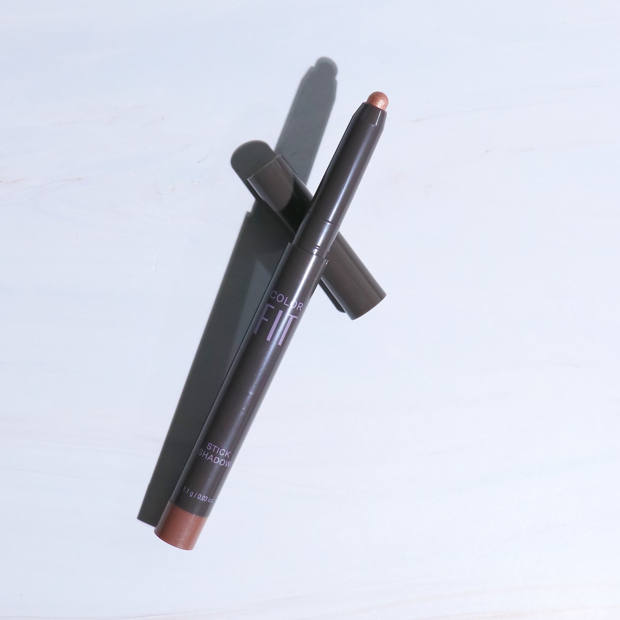 カラーフィットスティックシャドウ デジュルリンサンド/MISSHA/スティックアイシャドウを使ったクチコミ（1枚目）