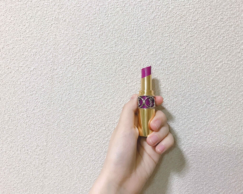 ルージュ ヴォリュプテ シャイン/YVES SAINT LAURENT BEAUTE/口紅を使ったクチコミ(1枚目)