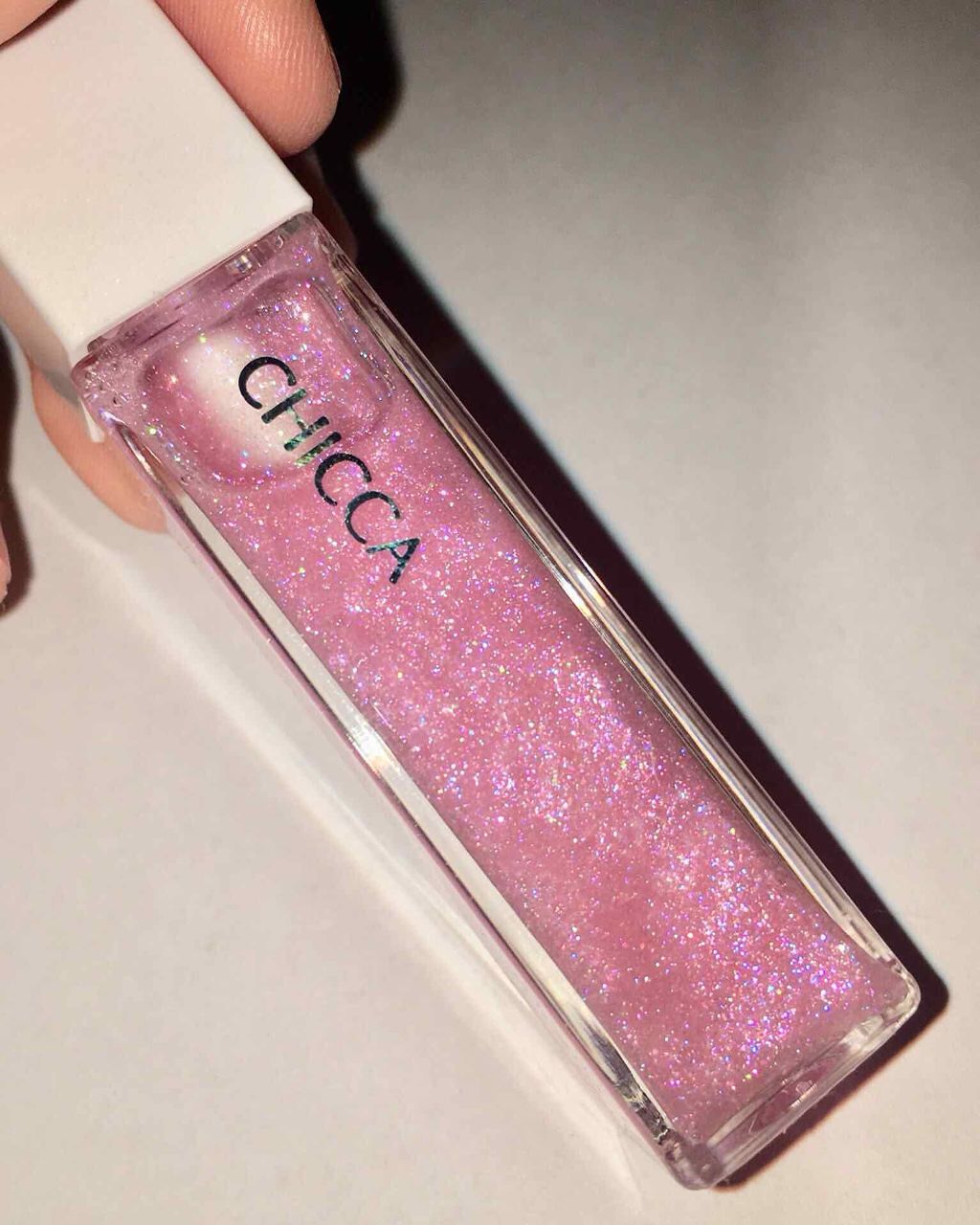 メスメリック グロスオン/CHICCA/リップグロスを使ったクチコミ(1枚目)