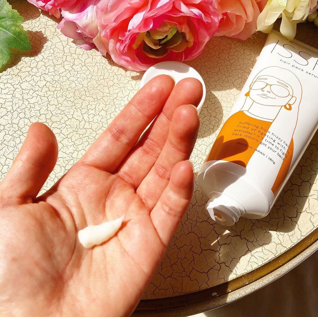 イッシ ヘアパックセラム/ISSHI/ヘアマスク・ヘアパックを使ったクチコミ(3枚目)