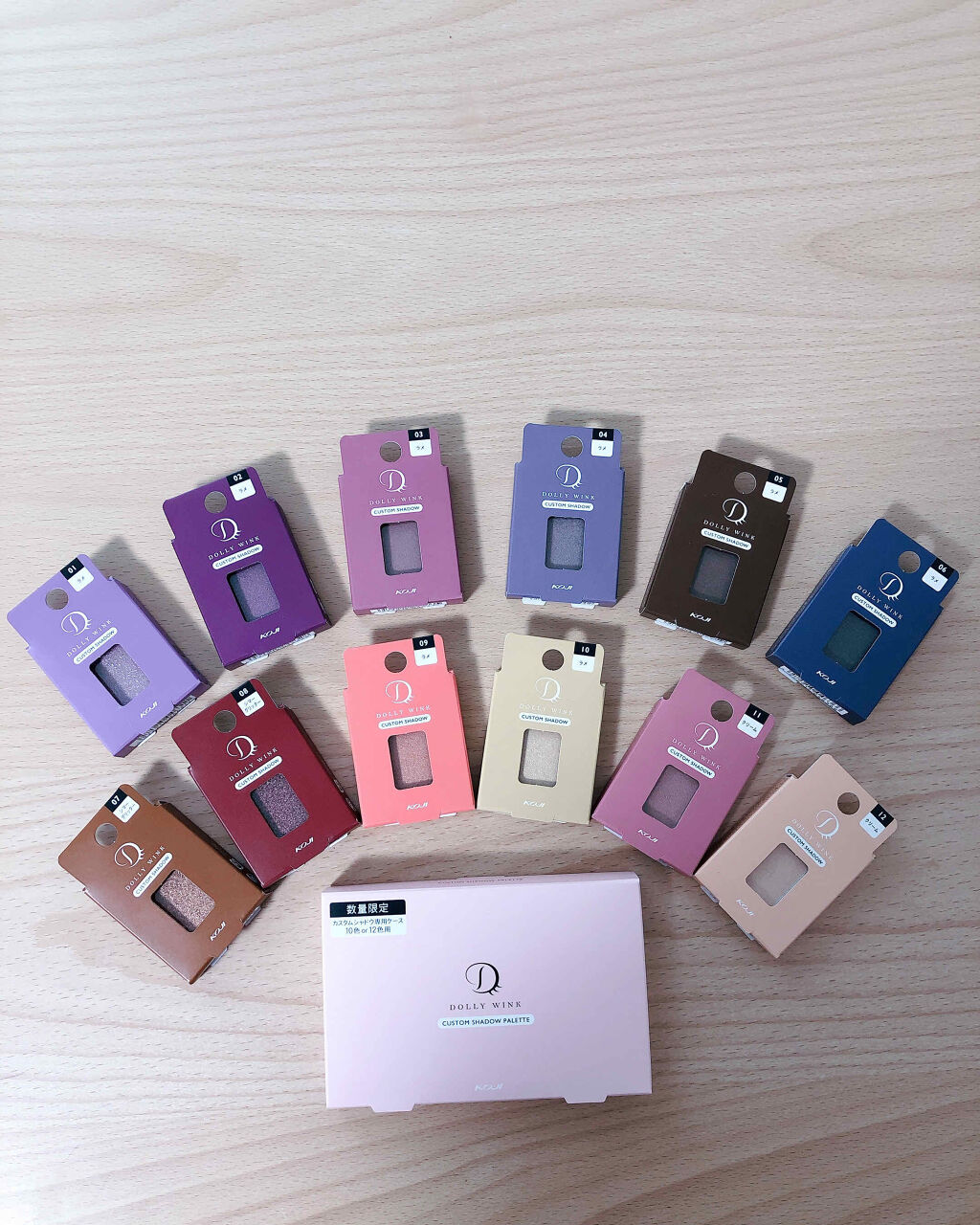 カスタムシャドウ/ドーリーウインク/単色アイシャドウを使ったクチコミ（1枚目）